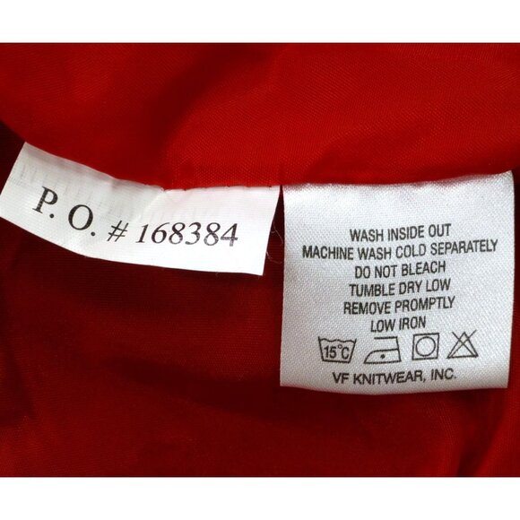 Jeff Gordon 24 DuPont Racing Jacket XL Chase Authentics 100% Cotton NASCAR Red/M - Picture 14 of 16